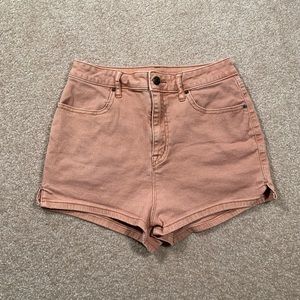 Urban outfitters beige high waist short